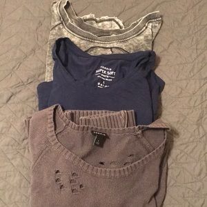 3 Torrid Sz 1 tops